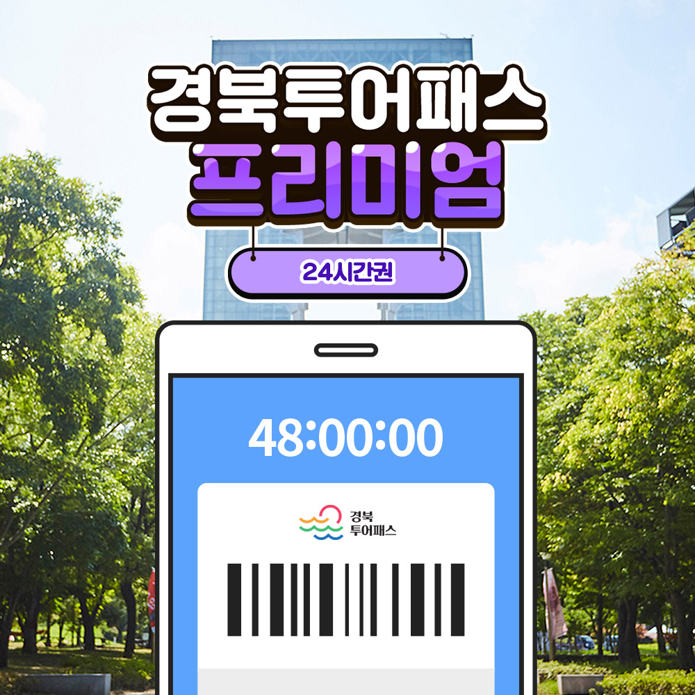 경북투어패스 프리미엄권 24시간 이미지